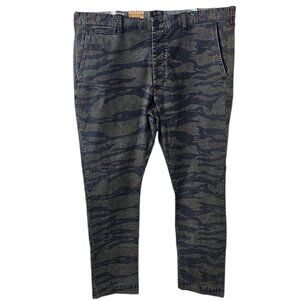 Denim & Supply Ralph Lauren Mens Super Slim Fade Wsah Camo Pants, Size 40